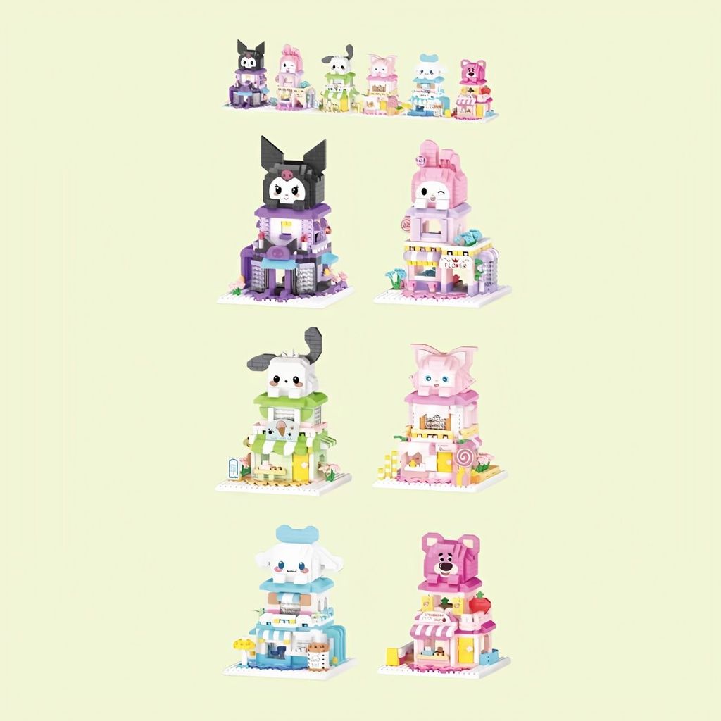 Recommended by the Seller#Spot Goods[Shop Hot Sale]Street View Building Blocks City Architecture Mod