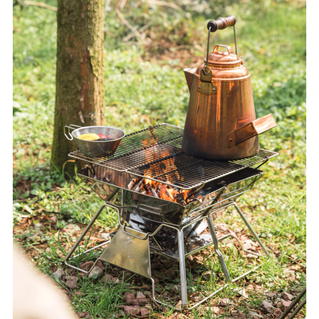 ถูกที่สุดในไทย ชัว! เตาปิ้งย่าง Campingmoon MT-02 สแตนเลส รูปที่ 2
