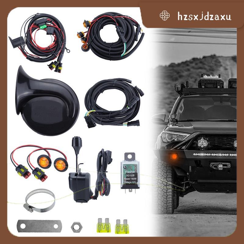 hzsxjdzaxuUniversal UTV ชุดไฟเลี้ยว LED Blinker สําหรับ , , , รถกอล์ฟ, แมว UTV ไฟเลี้ยว Assemblies
