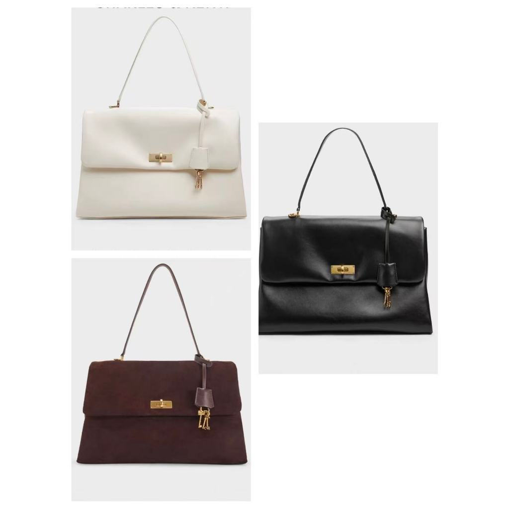 Cg 2 6 K สินค้าใหม่ กระเป๋าผู้หญิง C2-20782514 ขนาดใหญ่ kerry messenger bag ความจุขนาดใหญ่กระเป๋าใต้วงแขน cross-body ไหล่เดี่ยวใต้วงแขนอเนกประสงค์อเนกประสงค์ cross-body wome
