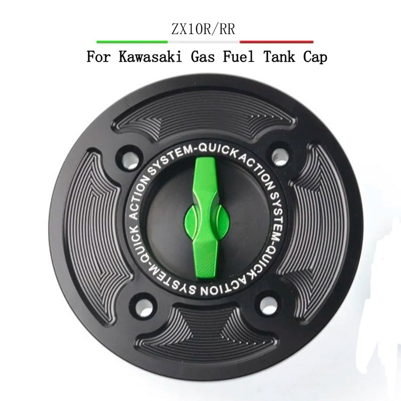 รถจักรยานยนต์ Keyless การใช้ถังแก๊สน้ํามัน Airbox ฝาครอบ Quick Release ZX-10R สําหรับ Kawasaki ZX10R