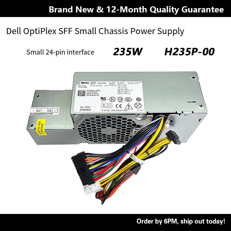แหล่งจ่ายไฟ Dell 760 780 960 980 SFF L235P-01 H235P-00 PW116 R224M
