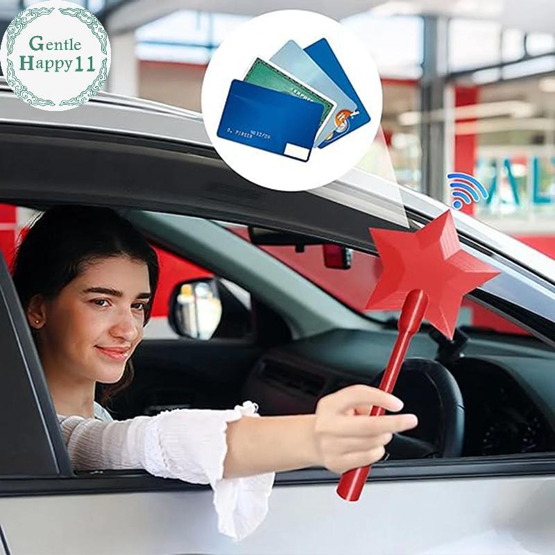 GentleHappy 1 ชิ้น 3D พิมพ์ Star Wand Tap To Pay Star Magic Wand แบบพกพา Contactless การชําระเงินผู้