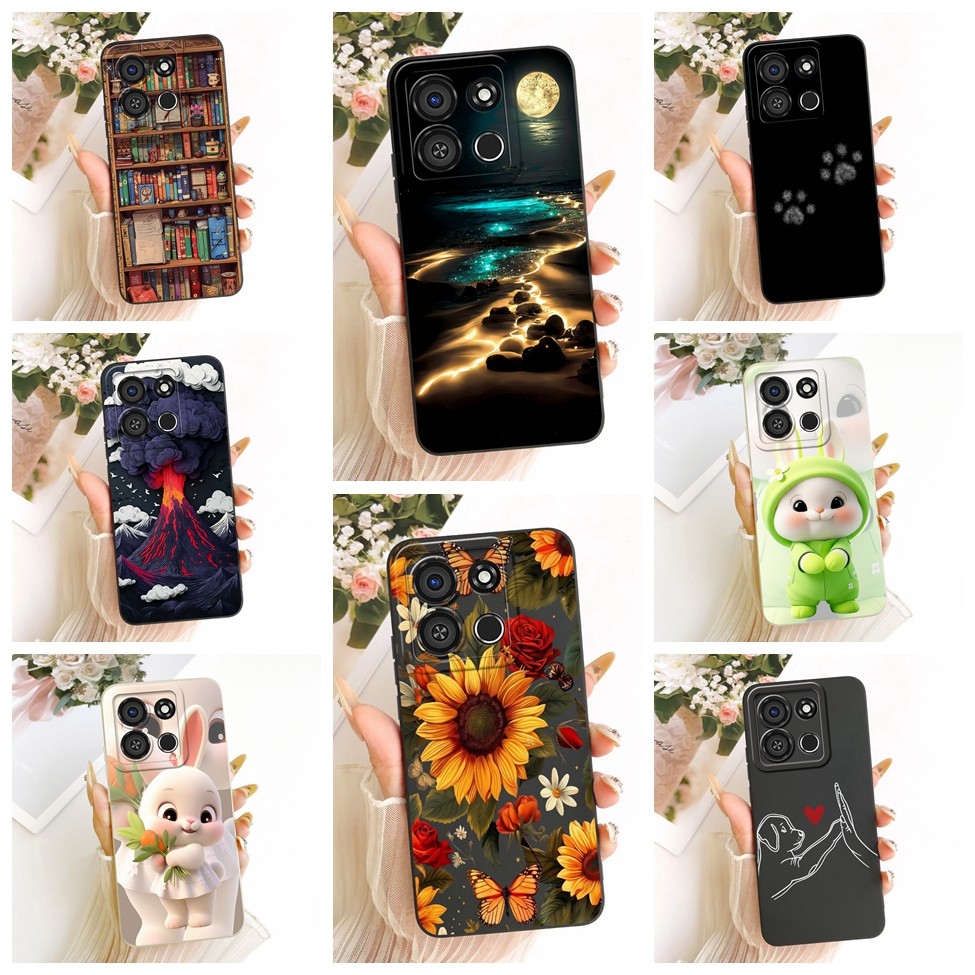 ITEL A05S เคสแฟชั่นหรูหรา Cool Kawaii น่ารักทาสีปลอกซิลิโคน A05S ITEL A663LC
