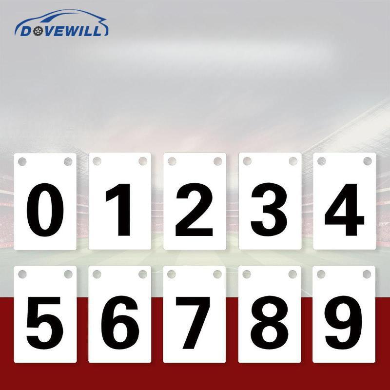 [Dovewill] Score Keeper ตัวเลข 0-9 เกมทีมแบบพกพา สําหรับบาสเก็ตบอล, เทนนิส, ฟุตบอล, และเบสบอล