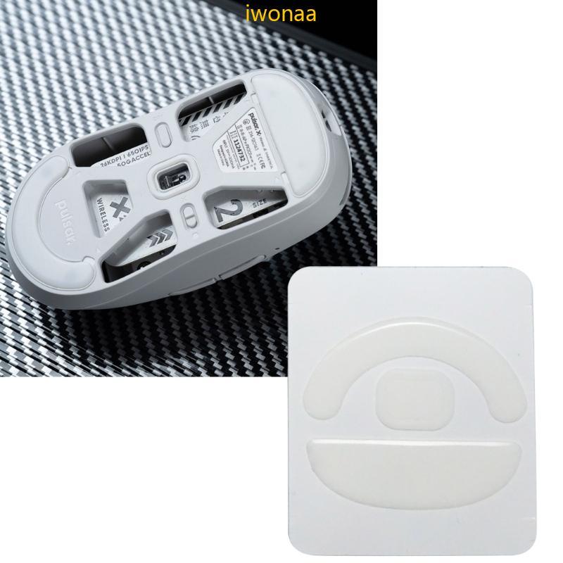 Iwo Esptiger Gaming Mouse Skate Ice Mice Feet สติกเกอร์สําหรับ Pulsar X2 Mini Mouse Skate