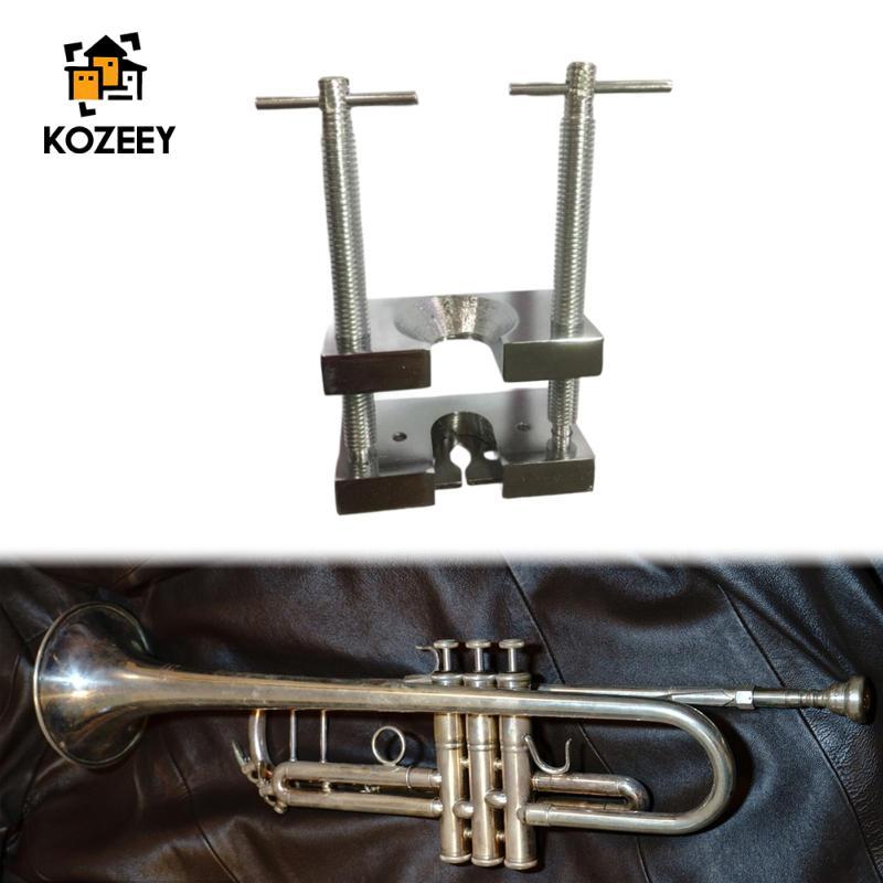 [KOZEEY] Essential Adjustable Mouthpiece Puller Tool ที่วางเหล็กสําหรับซ่อมทรัมเป็ต Trombone ทองเหลืองอุปกรณ์เสริม