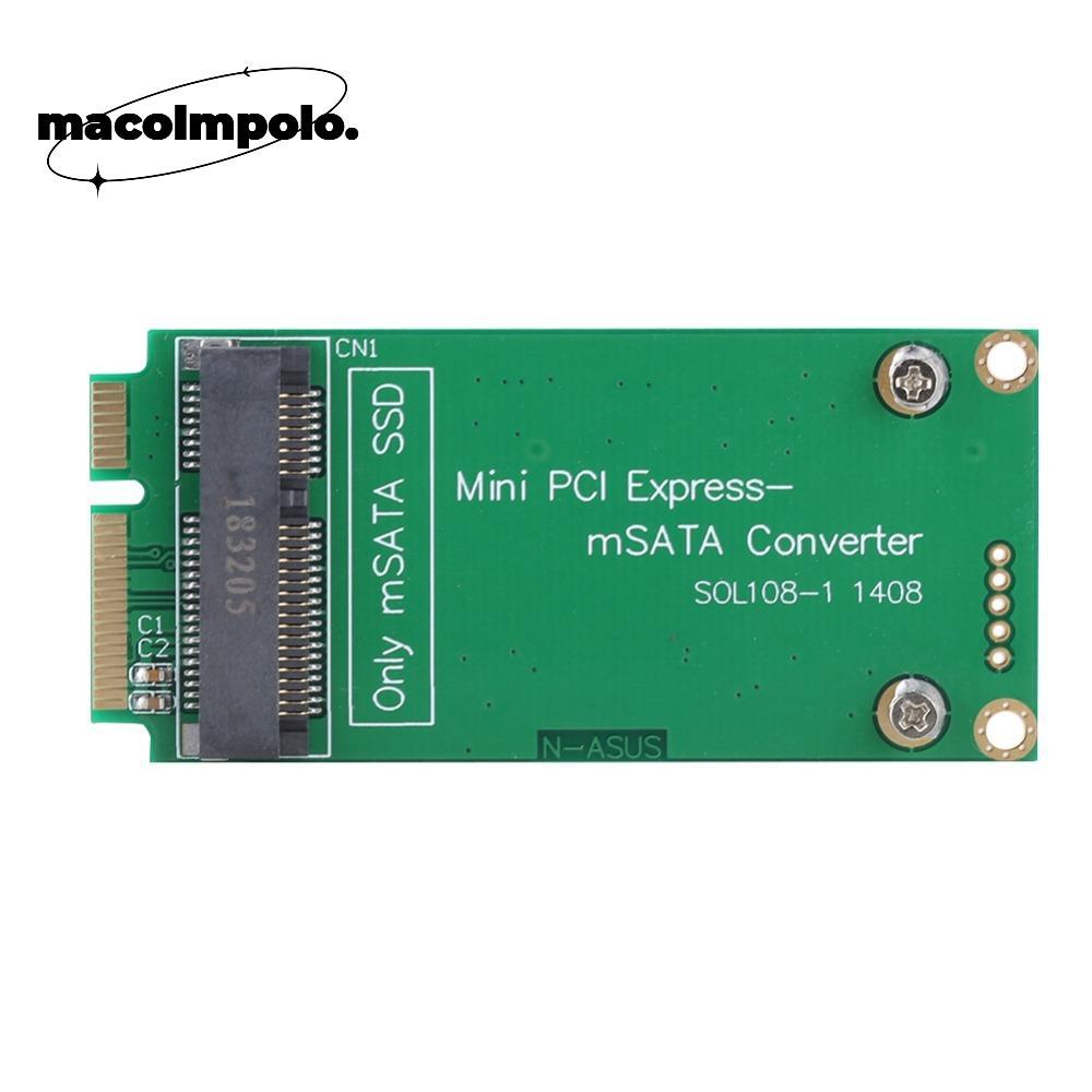 MSATA SSD เป็น SATAs Mini PCIE Ssd อะแดปเตอร์, ไม่จําเป็นต้องปลั๊กและเล่นอะแดปเตอร์ MSATA เป็น SATAs