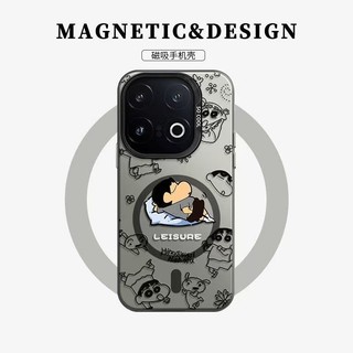 เคสโทรศัพท์แม่เหล็ก ลวดลายใหม่ ใช้ได้กับ iPhone 16/15Plus/14ProMax/12/13Pro/11 กันกระแทก กันรอยขีดข่วน และป้องกันรอยถลัก