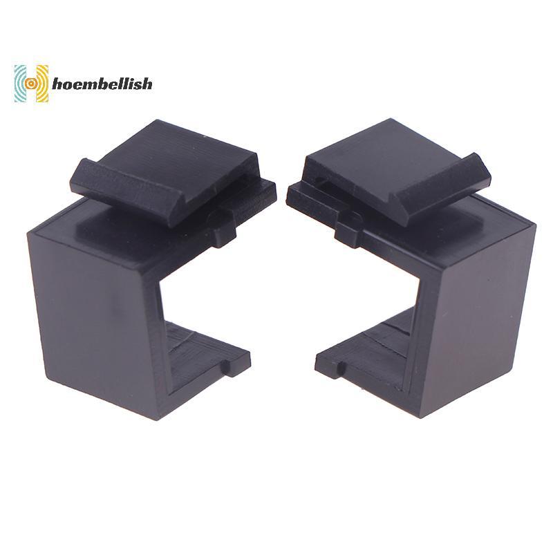 <Hoembellish> 10 ชิ้น ZoeRax RJ45 Keystone Ja แทรกสําหรับบรรจุ nk Keystone แผ่นผนังและแผงแพทช์ได้ดี