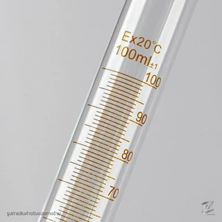 กระบอกตวงแก้ว Graduated Cylinder Glass กระบอกตวงปริมาตร
