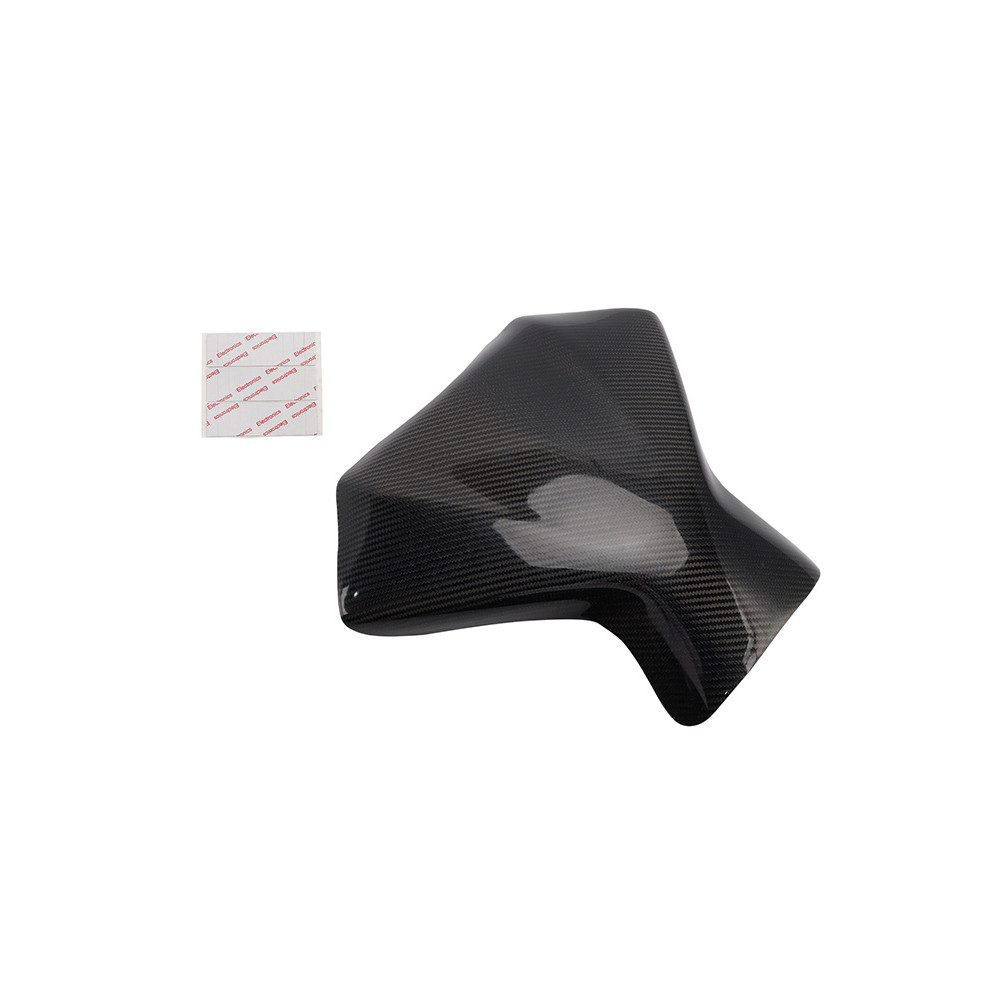 KAWASAKI สีดําคาร์บอนไฟเบอร์จริงฝาครอบถัง แฟริ่ง สําหรับ คาวาซากิ Z1000 2007-2009