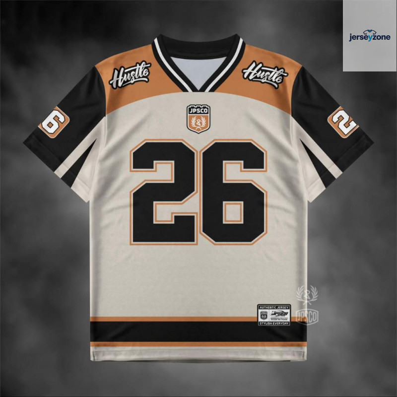 JerseyZoneID Streetwear Jersey Number 26 / Vintage Jersey / Hockey Jersey / Rugby Jersey / NFL / Foo