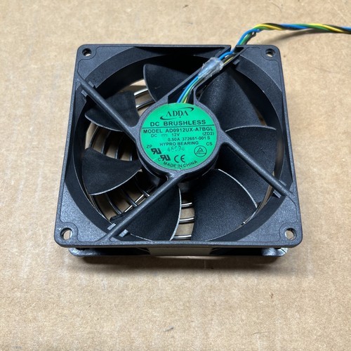 Delta AUB0912VH-A7BGL พัดลม PWM การไหลของอากาศสูง 68 CFM HP 372651-001 92มม. x 25มม