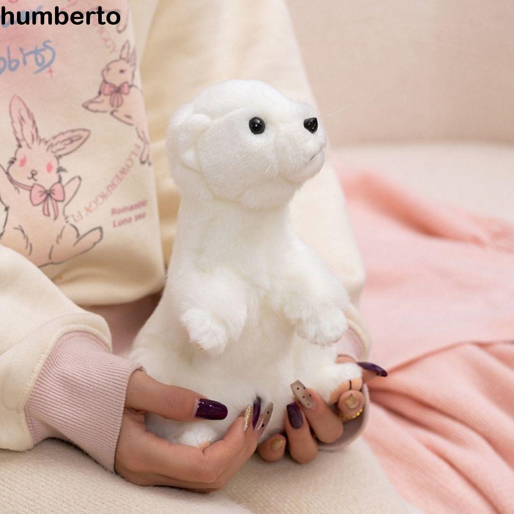 HUMBERTO Weasel ของเล่นตุ๊กตา,น่ารักการ์ตูนจําลอง Weasel Rat ของเล่นตุ๊กตา, Creative 20 ซม.การ์ตูนตุ