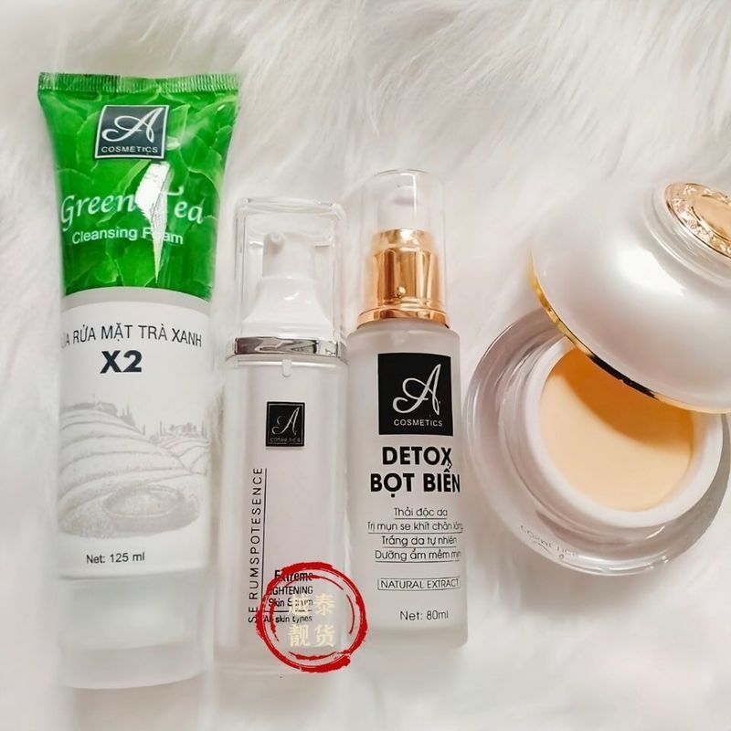 南护套装 kem face phap+ serum +sua rua mat +deox 4sp4-14T