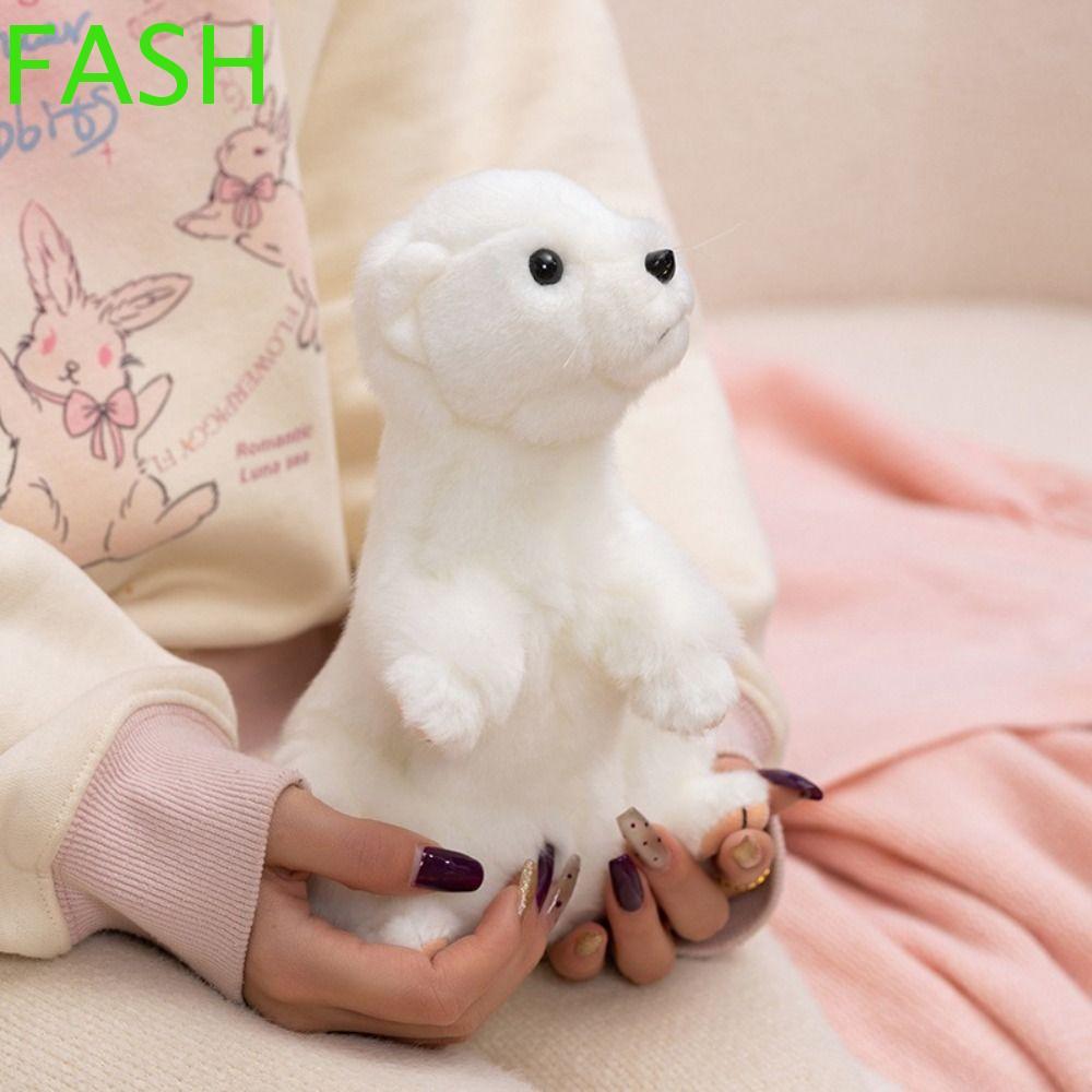 FASH Weasel ของเล่นตุ๊กตา, ตุ๊กตาจําลอง Weasel Rat ของเล่นตุ๊กตา, ของขวัญวันเกิดน่ารักการ์ตูน 20 ซม.