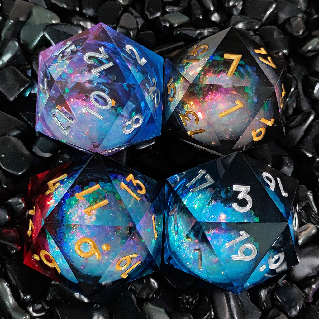 D20 ลูกเต๋าเดี่ยว 35 มม., ลูกเต๋า DND 20 ด้าน, เรซิ่นจัมโบ้ D20 D&D ลูกเต๋า Polyhedral Larg Dungeons