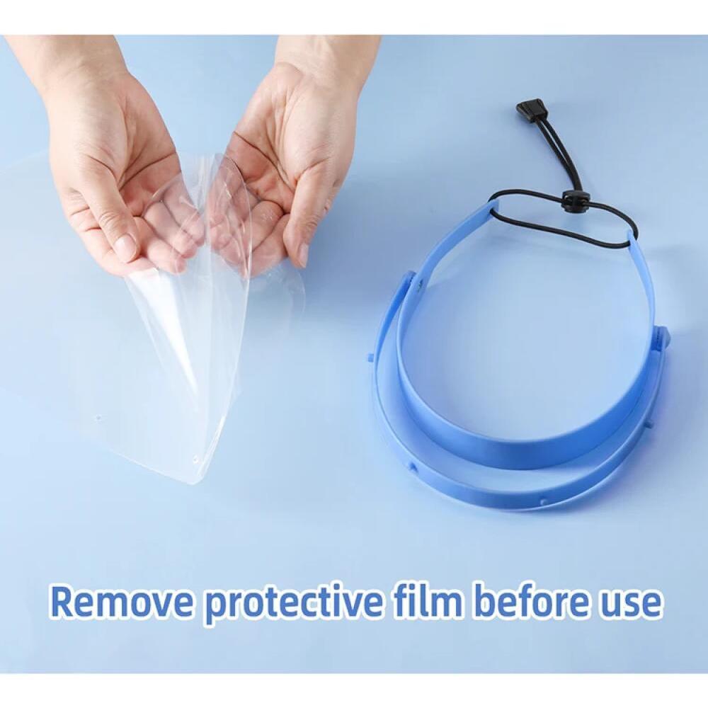 ป้องกัน Face Shield 1ชั้นวาง 10ชิ้นความปลอดภัยทันตกรรม Face Shield Visors Anti-Windproof กันฝุ่นทันตกรรม Lab เครื่องมือ ราคา ถูกที่สุด ดีลบีเคเค แกลเลอรีภาพที่ 8