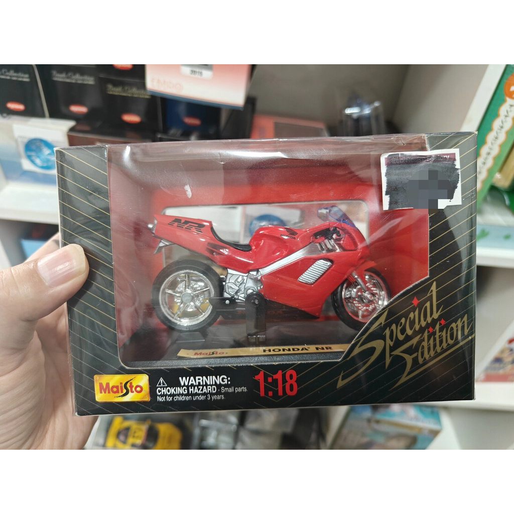 Maisto Meritor Figure HONDA NR 1: 18 Motorcycle Model 96 สินค้า Not Now Copy Brand New Unpened Full 