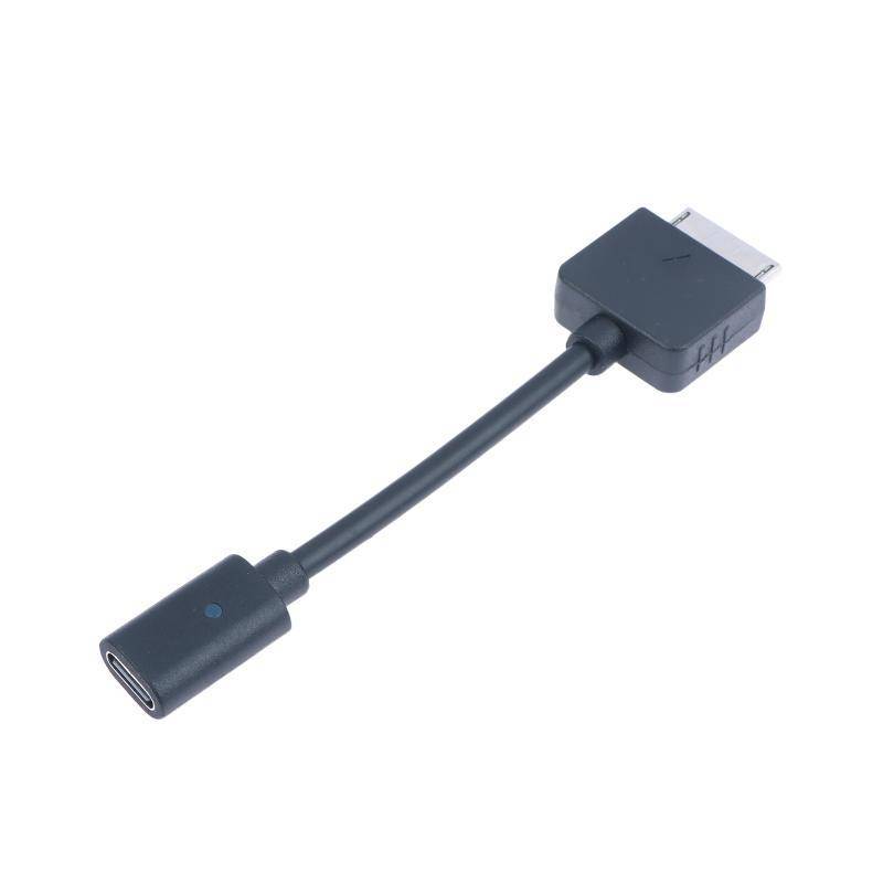 [EA] สาย Type C สําหรับ PSP Go สายชาร์จข้อมูลประเภท USB C สายแปลง LED สําหรับ PSP Go เกมคอนโซลสายไฟ 