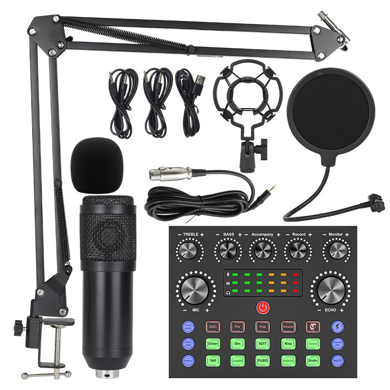 VS英文直播種卡bm套装 手机卡套装直播種客全套VS English Live Sound Card bm Cantilever Set Handshiyuttww220my20260420