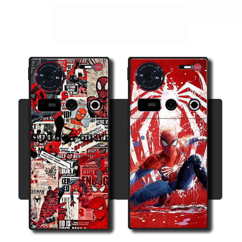 สําหรับ Nubia Z70Ultra เคสโทรศัพท์ Z70SUltra Photographer Edition ขายร้อน Marvel Spider-Man Soft Cas