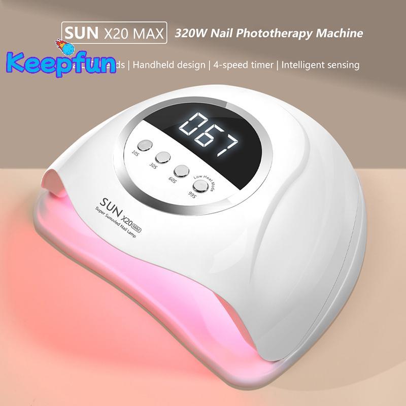 [Keepfun] 320W LED UV Lamp Dryer For Nails Gel Polish Drying Lamp With 4 Timer Setting Auto Sensor P