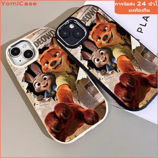 🦊🐇เคสซูทอปินิคกับจูดี้ case for SamsungA05s A15 A10s A25 A11 A12 A13 A14 A50 A03 A54 A52 A31 A51 A71 A23 S21 S22 S23