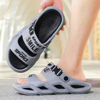 icy.sport 2025 รองเท้าแตะพื้นหนาเทรนด์ฤดูร้อนใหม่สําหรับสวมใส่กลางแจ้งรองเท้าแตะชายหาดพื้นหนาแบบใช้คู่กันลื่น X226