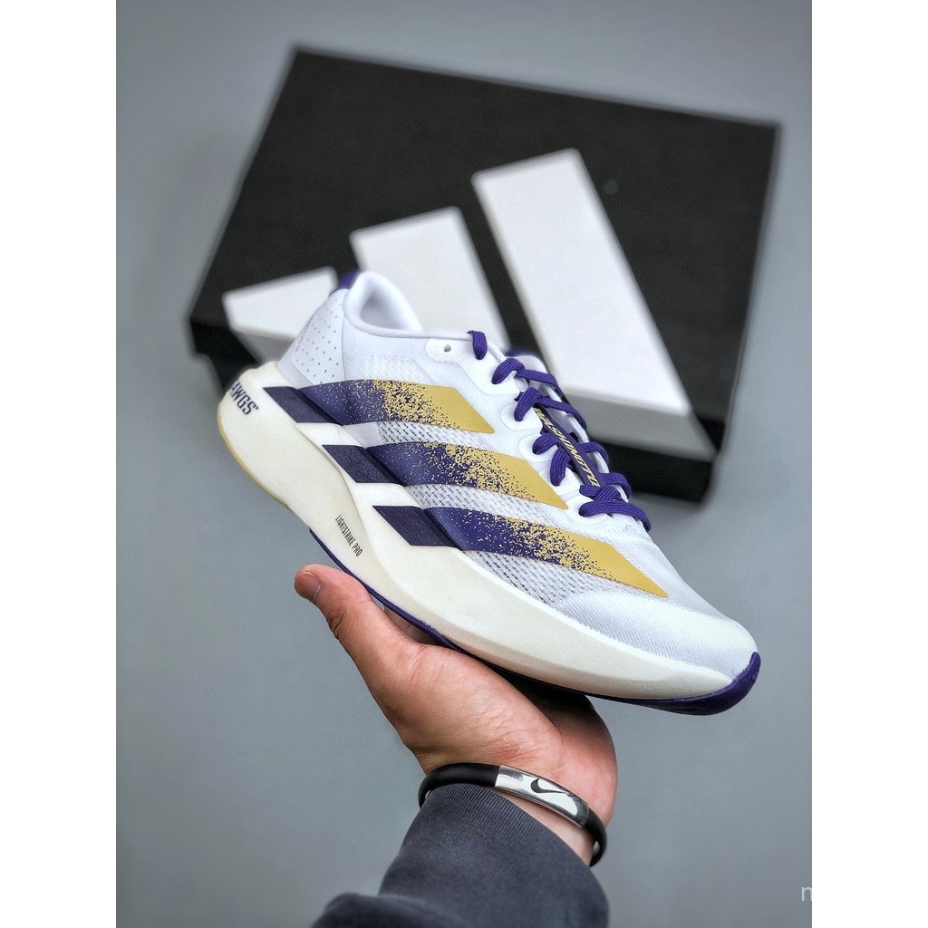 Adidas Adizero Evo SL M Full Palm Lightstrike รองเท้าวิ่งสำหรับผู้ชายและผู้หญิง ออกแบบมาเพื่อความสะด
