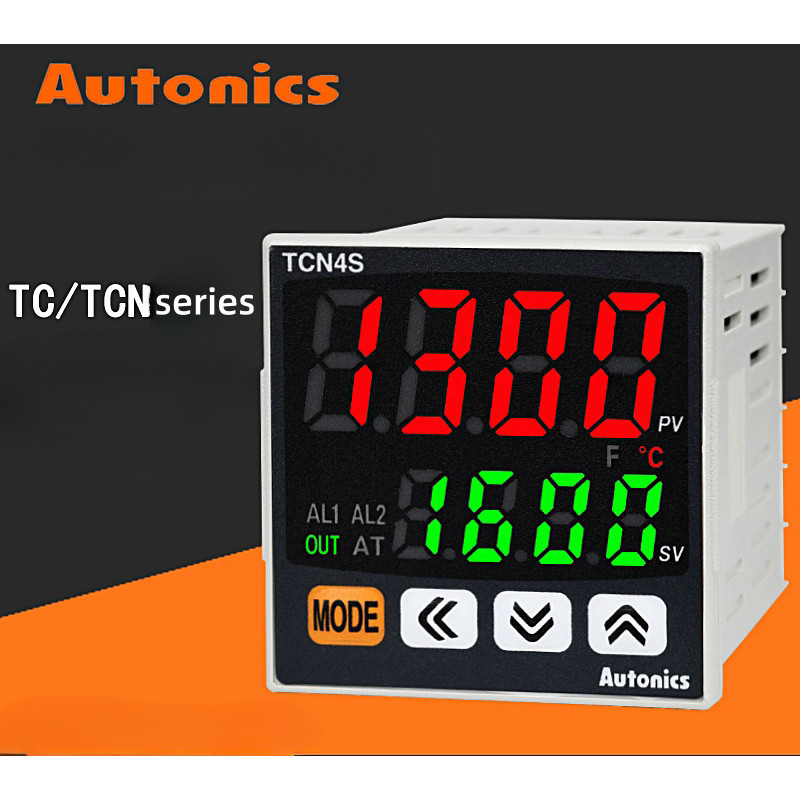 AUTONICS Thermostat TCN4H/TCN4M/TCN4S-24R TC4S-14R จอแสดงผลดิจิตอลสมาร์ทเทอร์โมสตัท