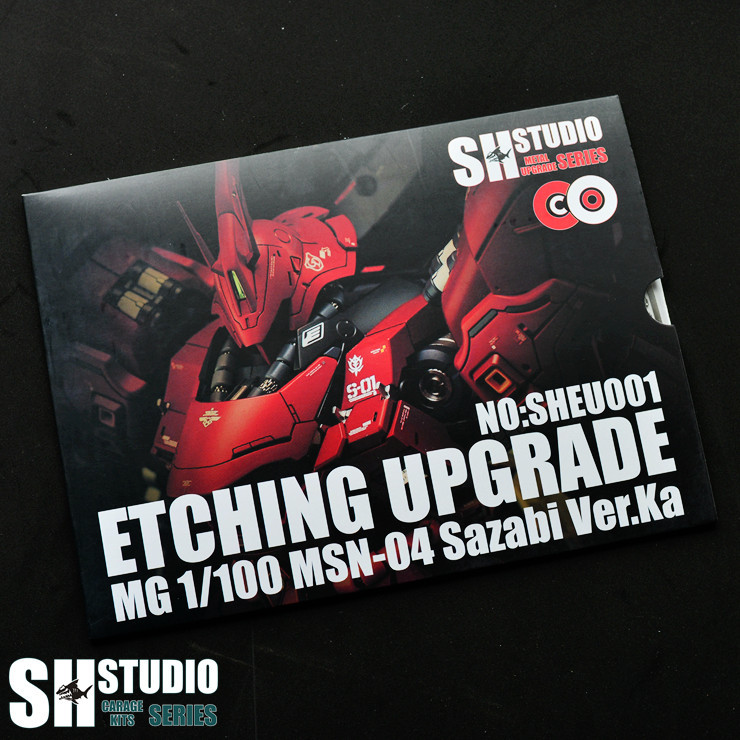 SH STUDIO MG 1/100 SAZABI Ver.Ka MSN-04 ชิ้นส่วนดัดแปลงโลหะ (ไม่รวมชุดโมเดล)