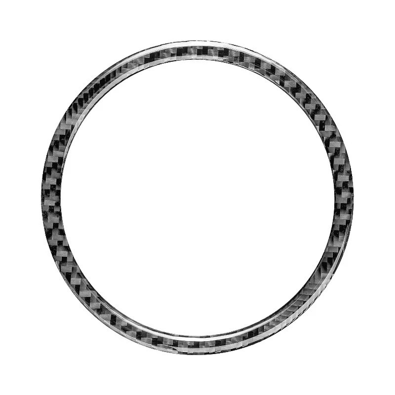 100% 3K Carbon Fiber Steering Wheel Decorative Stickers Car Interior Modification for Jaguar 2016-20