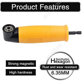 ✅พร้อมส่ง🔥หัวต่อสว่าน 90° Drill Adapter หัวต่อไขควง สว่าน ข้องอ หัวแม่เหล็ก แกนหกเหลี่ยม ใช้งานสะดวก
