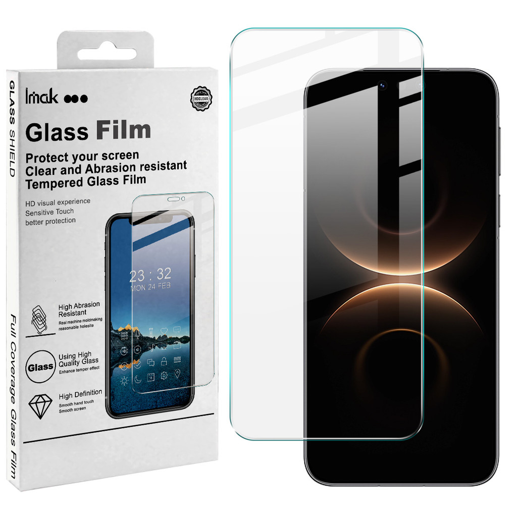 IMAK H ฟิล์มกระจก Huawei Mate 80 Pro Max Mate80 RS ฟิล์มกันรอยหน้าจอ