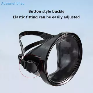 Adhyu Oval Snorkel หน้ากากดําน้ํา Spearfishing Mask Panoramic Wide View Goggles กระจกนิรภัยเลนส์แว่นตาดําน้ําสําหรับผู้ใหญ่ TH