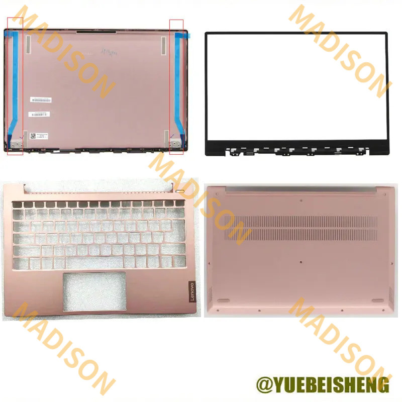 ใหม่สําหรับLenovo ideapad S340-13 S340-13IML 2019 LCDปกหลัง/กรอบด้านหน้า/ฝาครอบด้านบน/ฝาครอบด้านล่าง