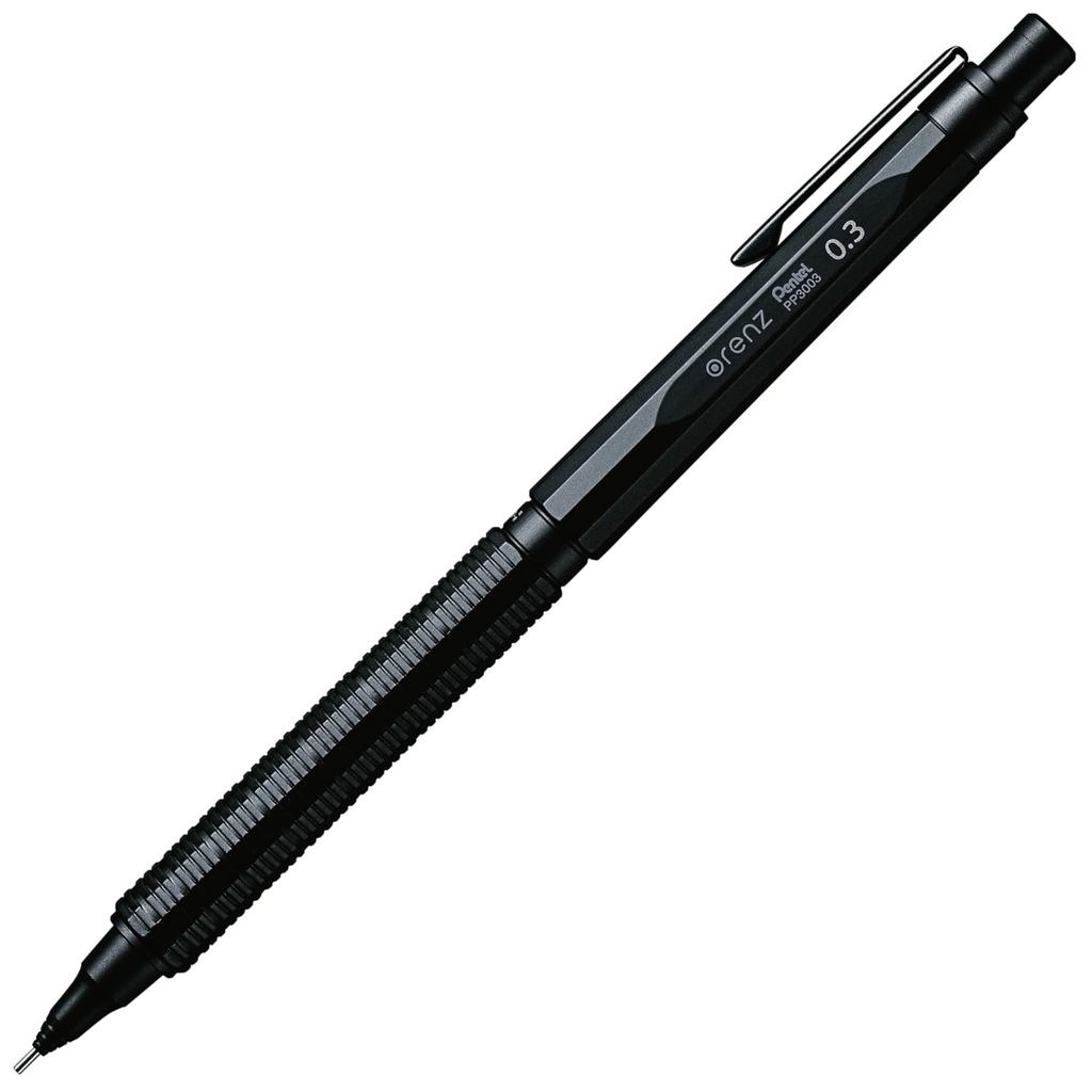 ดินสอกด Pentel Orenz Nero 0.3 มม. PP3003-A สีดำ