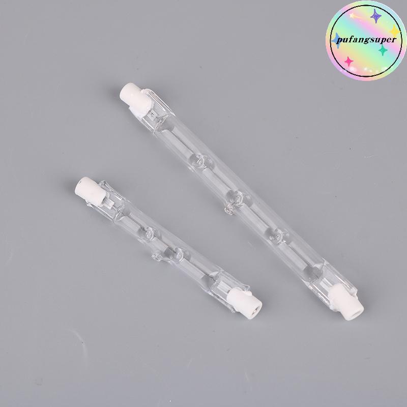 Pufangsuper โคมไฟ 70-1000W Double Ended Linear R7s หลอดไฟฮาโลเจน AC220-240V ตกแต่งในครัวเรือน R7s หล