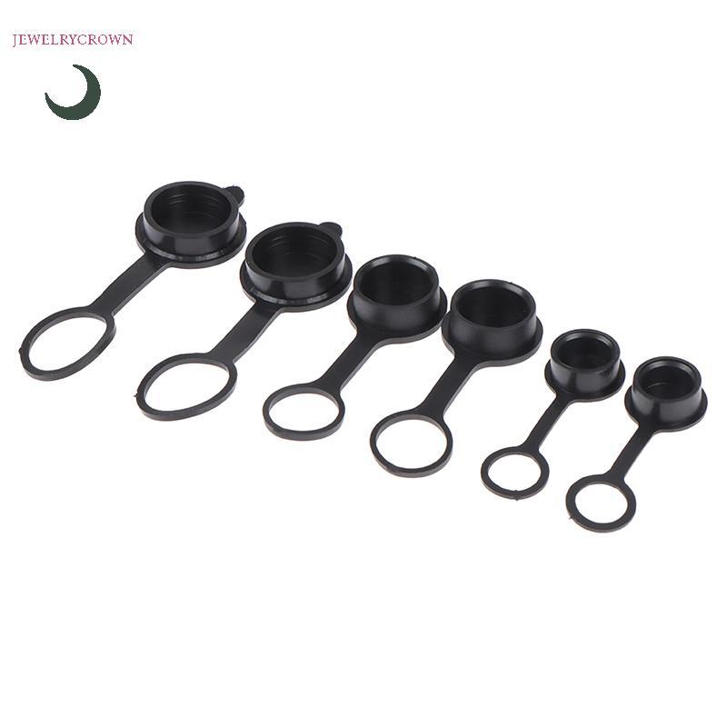 [jewelrycrown] 10pcs GX12 GX16 GX20 Aviation Circular Plug Socket Waterproof Dust Cap Connector [VN]