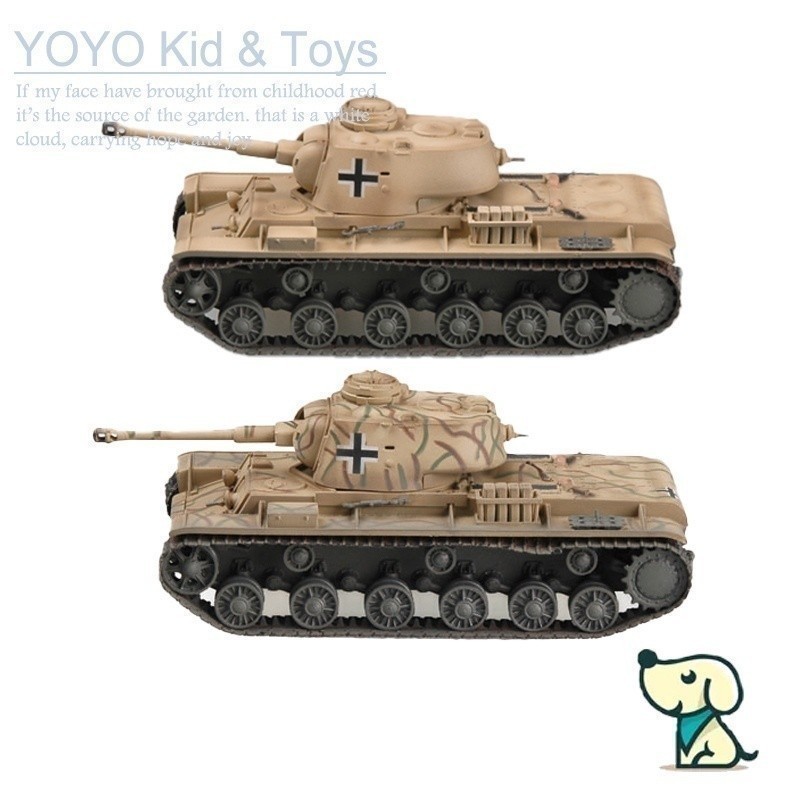 LORA Hobby YJ5 Trumpeter 1/72 World War II Germany Turned over KV1 Heavy Tank สินค้าสําเร็จรูป Milit