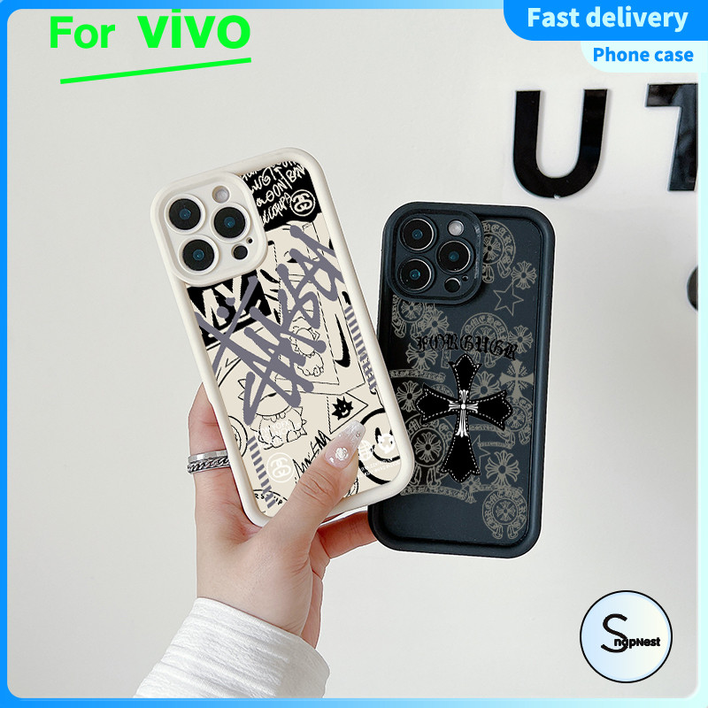 เคสสําหรับ vivo Hiasan salib Y20 Y20i Y20s Y11S Y12S Y16 Y17 Y12/ Y15 Y11 Y12i Y27 5G Y36 5G Y18 Y18