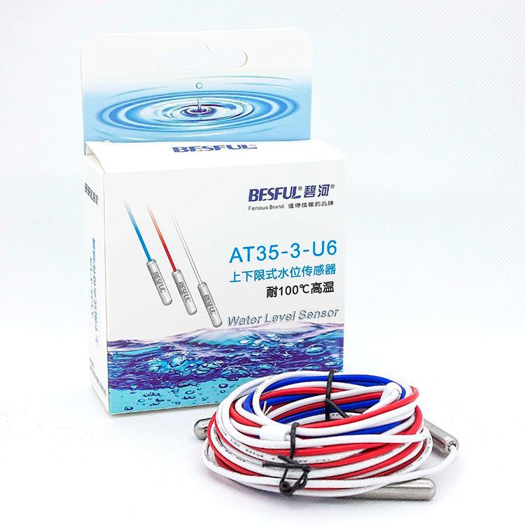 สเซ็นเซอร์ระดับของเหลวสแตนเลส Bihe 3สายหัวตรวจจับอิเล็กโทรด316 เซ็นเซอร์ระดับน้ำควบคุม AT35 ทนต่อการ