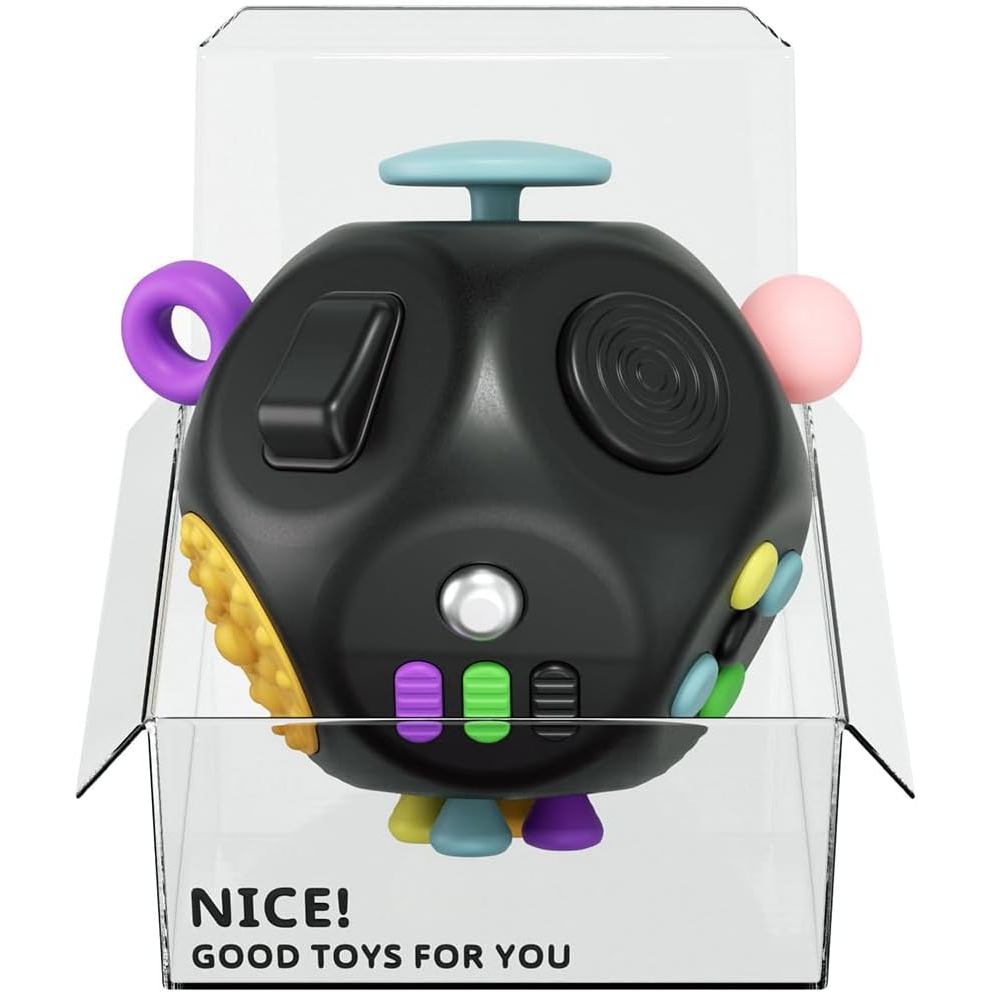 Fidget Dodecagon 12 ด้าน Fidget ของเล่น Fidget บล็อก Fidget แผ่น Fidget บล็อกความเครียด Cube Twisty 