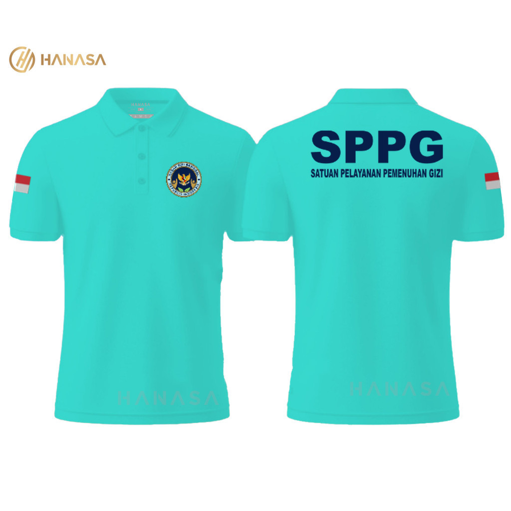 ใหม่ล่าสุด เสื้อโปโล DB MBG SPPG TEXT NAVY BGN National Nutrition Body | เสื้อโปโลชายหญิง | เสื้อคอป