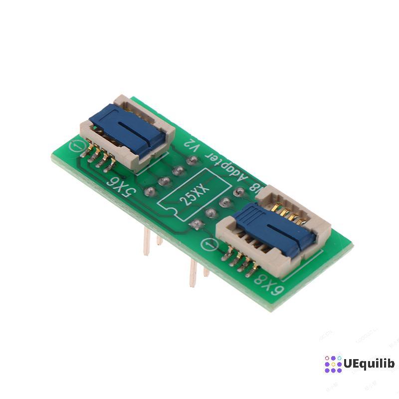 Uequilib QFN8/WSON8 Universal Two-in-one ซ็อกเก็ต/อะแดปเตอร์สําหรับทั้ง 6*5 มม.และ 8*6 มม.ชิป SMT BIOS แฟลชซ็อกเก็ตใหม่ ราคา ถูกที่สุด ดีลบีเคเค