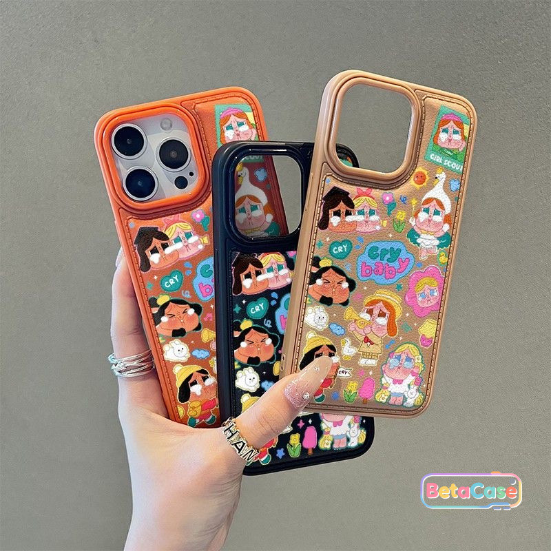 เคสโทรศัพท์ลายเด็กทารกร้องไห้ สีสันสดใสและน่ารัก Case iPhone 17 16 15 14 13 12 11 11promax 14plus 15plus 16plus 17ProMax
