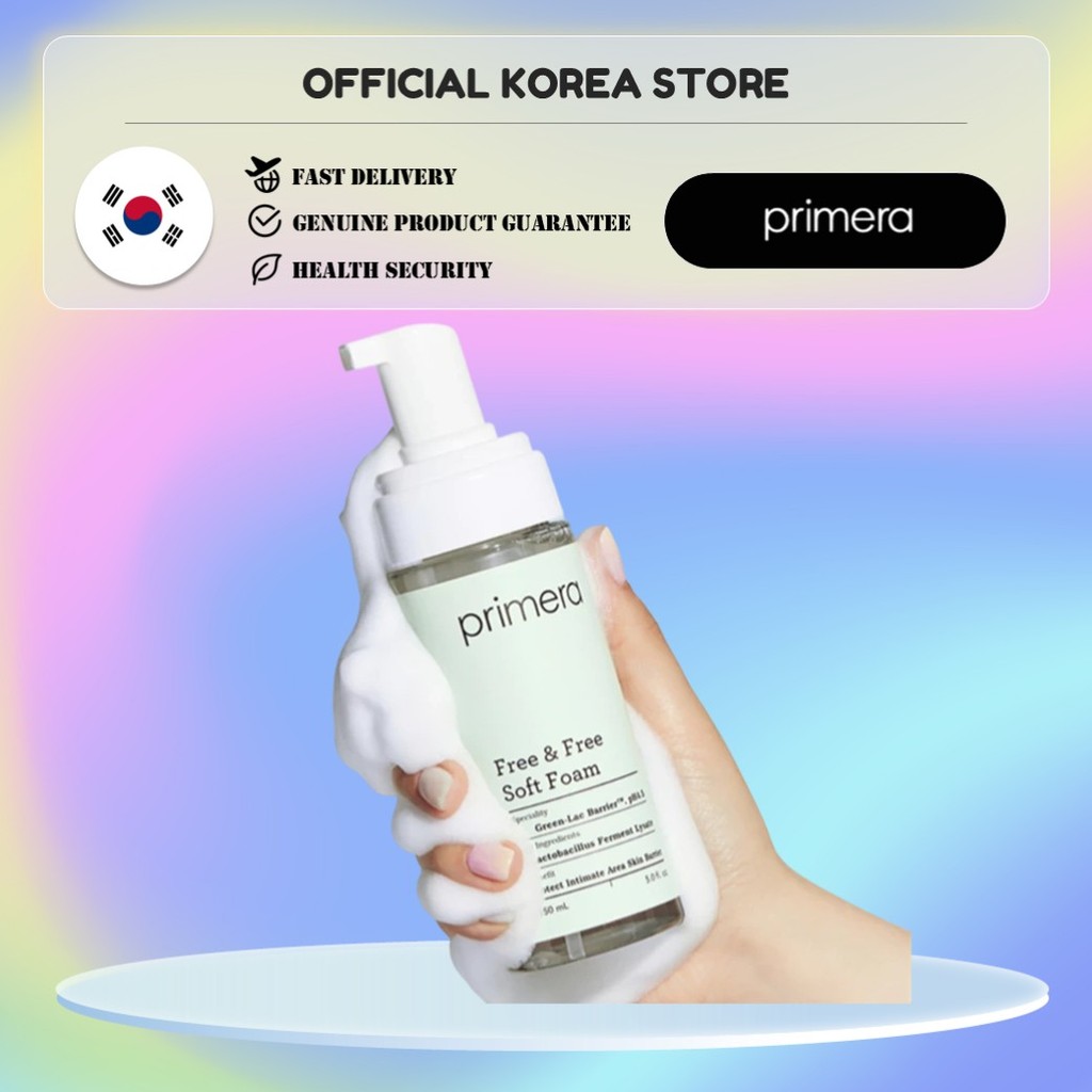 [PRIMERA] Free and Free Soft Foam 150ml / จากเกาหลี