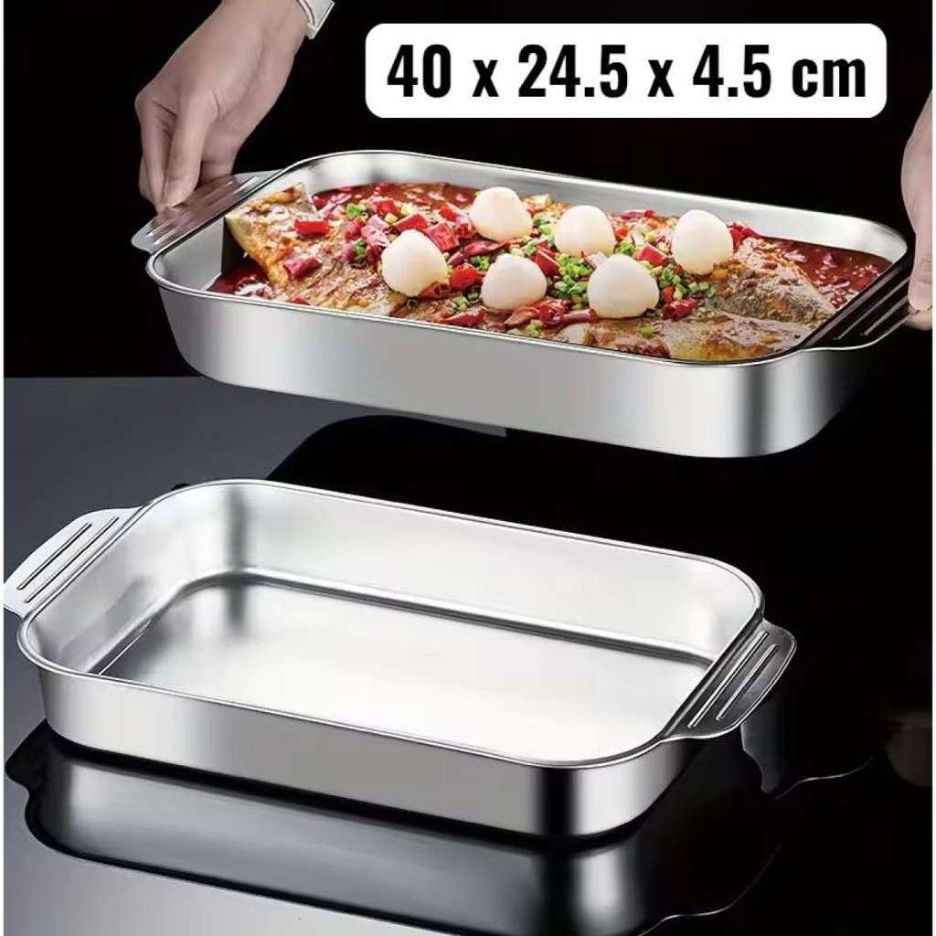 Bakeware กระทะย่าง Magnetic Stainless 410 - NL31